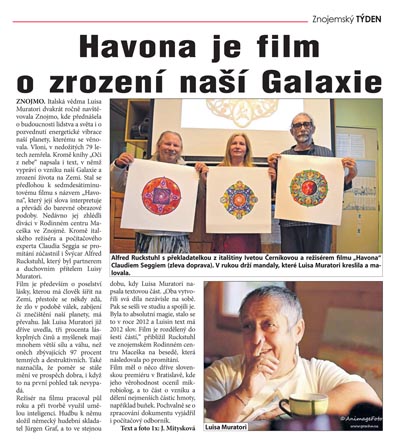 Havona je film o zrození naší Galaxie - Znojemský týden